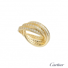 Yellow Gold Trinity de Cartier Ring